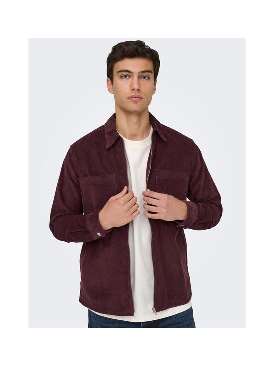 Only & Sons - Velvetsärk OnsAlp Cord Zip - PORT ROYALE | Stockmann - photo 6
