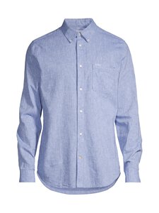 Barbour - Linen Nelson -kauluspaita - BL33 BLUE | Stockmann