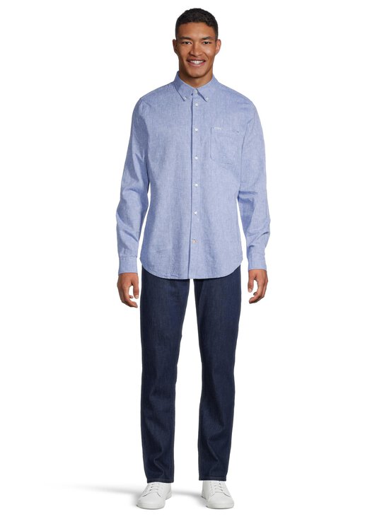 Barbour - Linen Nelson -kauluspaita - BL33 BLUE | Stockmann - photo 2