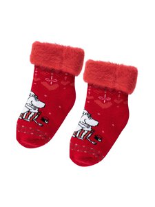 Muumi - Sokid Winter Heart, karvased - RED | Stockmann