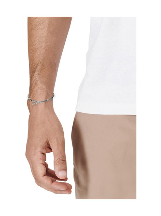 Allsaints - M Chain Toggle -messinkirannekoru - WARM SILVER | Stockmann - photo 4