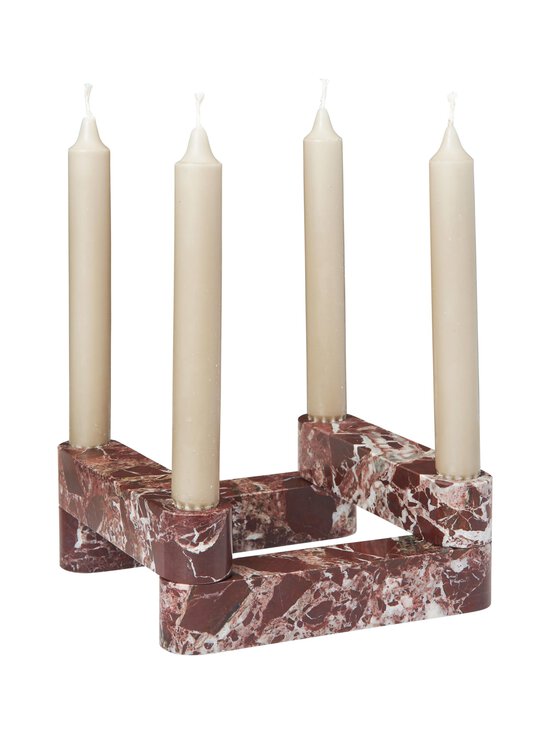 Ferm Living - Newel Modular -kynttilänjalka - ROSSO LEVANTO | Stockmann - photo 2