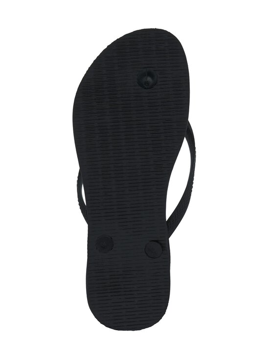 Havaianas - Slim Logo Metallic -varvassandaalit - 1924 BLACK/GOLD | Stockmann - photo 3
