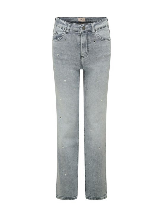 KIDS ONLY - Kogjuicy Heart -leveälahkeiset farkut - MEDIUM GREY DENIM | Stockmann - photo 1