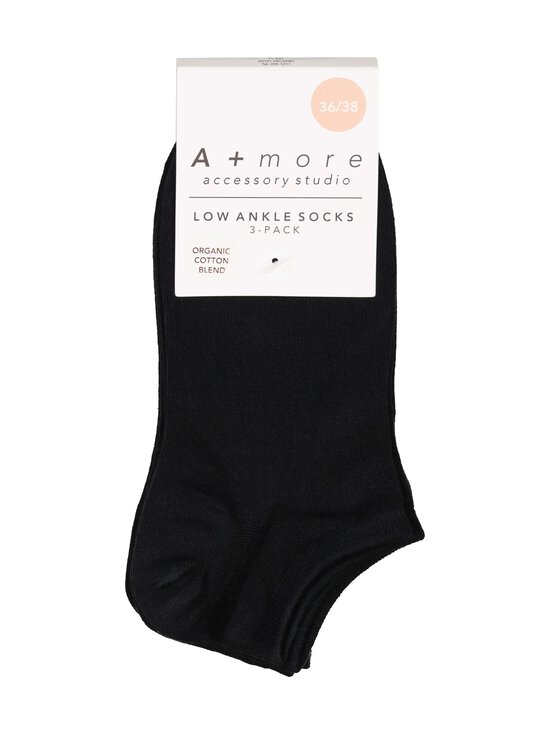 A+more - Hopping-sneakersukat 3-pack - BLACK | Stockmann - photo 3