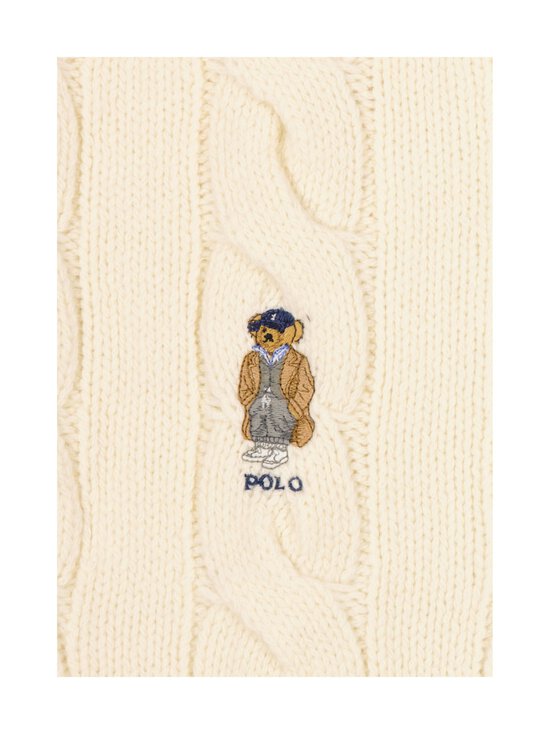 Polo Ralph Lauren - Fall Bear adīta šalle - CREAM - photo 3 Polo Ralph Lauren - Fall Bear adīta šalle - CREAM | Stockmann - photo 3