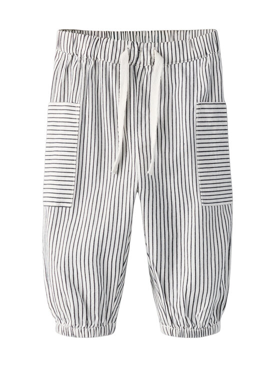 Name It - NbmFar-housut - CLOUD DANCER STRIPES:NAVY BLAZER | Stockmann - photo 1