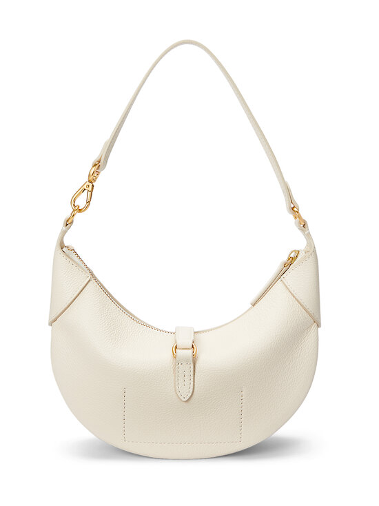 Polo Ralph Lauren - Nahast kott Half Moon Small - IVORY | Stockmann - photo 2