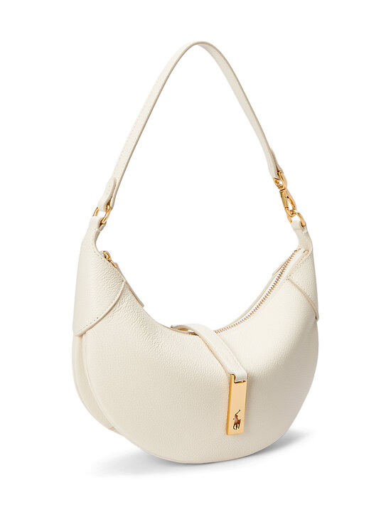 Polo Ralph Lauren - Nahast kott Half Moon Small - IVORY | Stockmann - photo 3