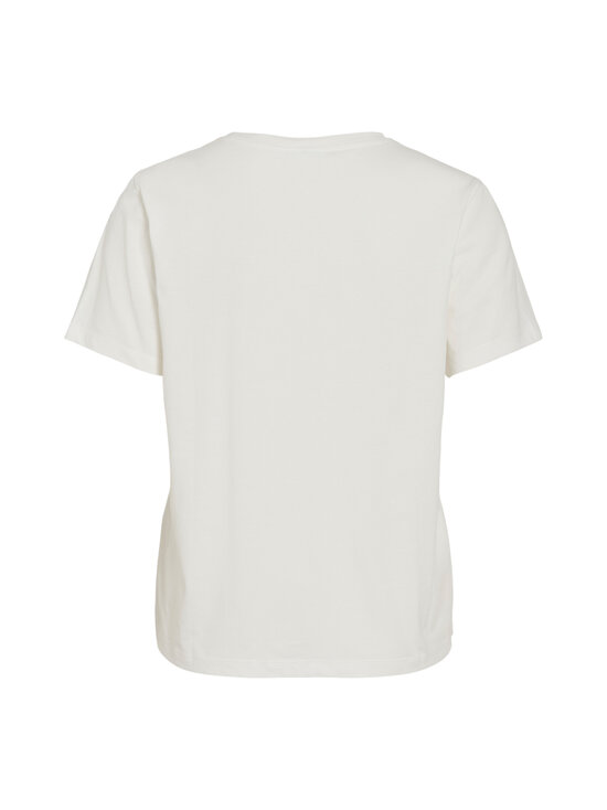 Vila - ViSybilla O-Neck Lemon t-paita - SNOW WHITE DETAIL:LEMON FIJI FLOWER | Stockmann - photo 2