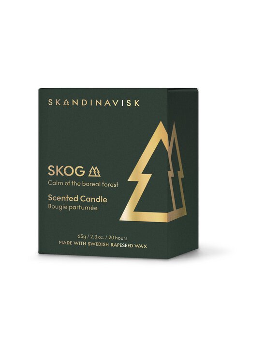 Skandinavisk - Skog-tuoksukynttilä 65 g - FOREST GREEN | Stockmann - photo 3