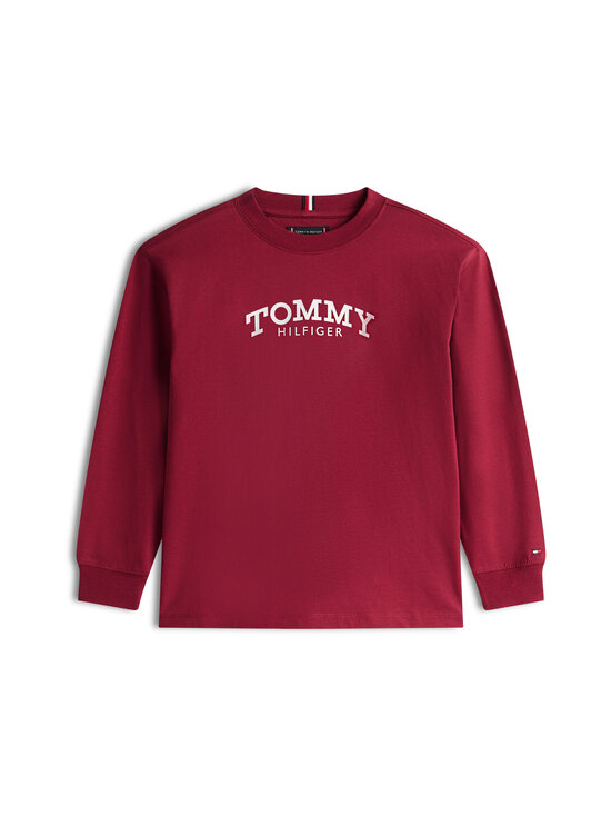 Tommy Hilfiger - Monotype Print trikotāžas krekls - VK0 RICH CHERRY | Stockmann - photo 1