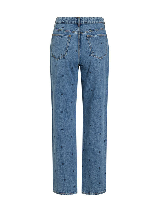 Vila - ViKelly High Waist Straight džinsi - MEDIUM BLUE DENIM DETAIL:HEART EMB | Stockmann - photo 2