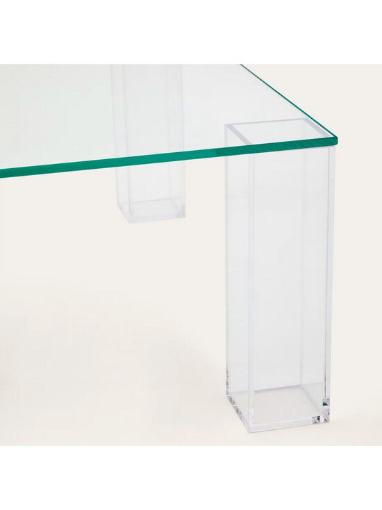 Kave Home - Adularia-sivupöytä - LÄPINÄKYVÄ | Stockmann - photo 3