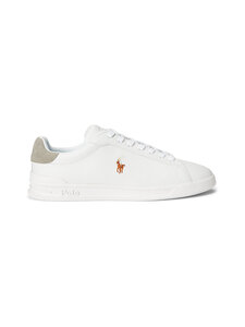 Polo Ralph Lauren - Heritage Court II Low Top Lace brīvā laika apavi - WHITE/GREY | Stockmann