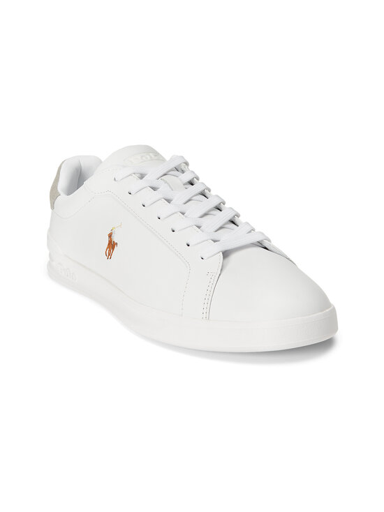 Polo Ralph Lauren - Heritage Court II Low Top Lace brīvā laika apavi - WHITE/GREY | Stockmann - photo 2