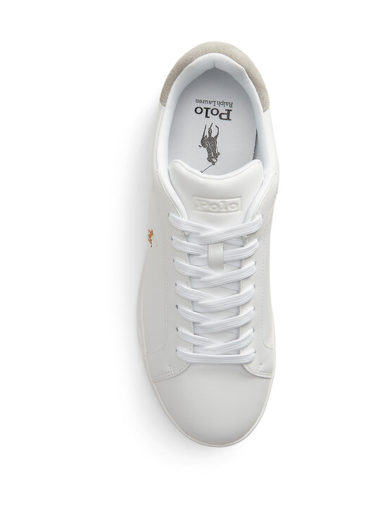 Polo Ralph Lauren - Heritage Court II Low Top Lace brīvā laika apavi - WHITE/GREY | Stockmann - photo 3