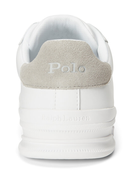 Polo Ralph Lauren - Heritage Court II Low Top Lace brīvā laika apavi - WHITE/GREY | Stockmann - photo 4