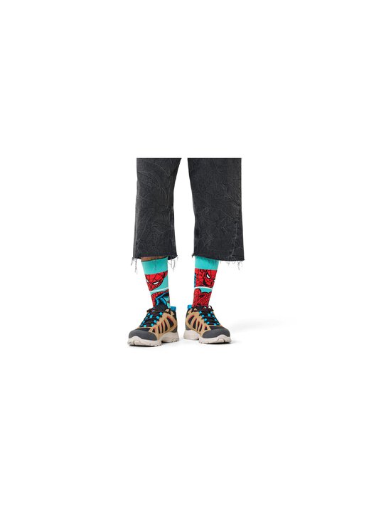Happy Socks - Marvel Web Slinger zeķes - 6700 TURQUOISE | Stockmann - photo 2