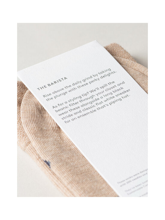 The London Sock Exchange - The Barista -sukat - BEIG | Stockmann - photo 4