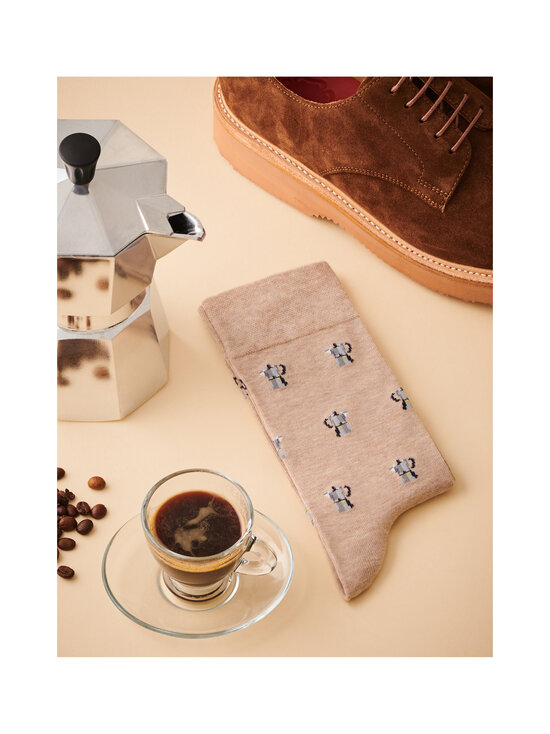 The London Sock Exchange - The Barista -sukat - BEIG | Stockmann - photo 6