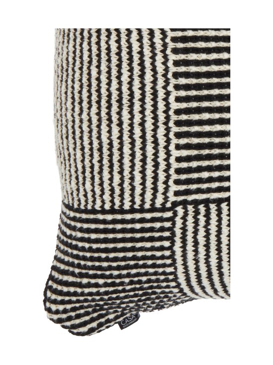 Casa Stockmann - Padjapüür Twin 50 × 50 cm - BLACK/IVORY COMBO | Stockmann - photo 2