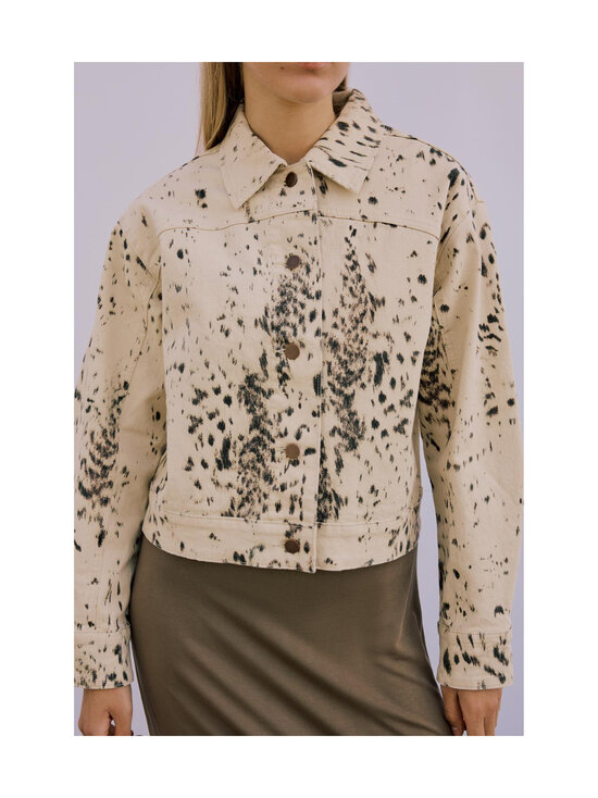 Vila - Teksajakk Visanora Print - BIRCH PRINT:SLATE BLACK/CUB | Stockmann - photo 3