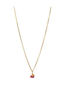ENAMEL Copenhagen - Cherry- kullattu kaulakoru - RED | Stockmann