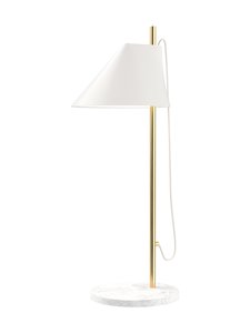 Louis Poulsen - Yuh-pöytävalaisin - WHITE/BRASS | Stockmann