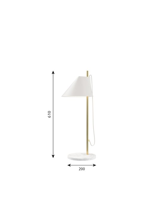 Louis Poulsen - Yuh-pöytävalaisin - WHITE/BRASS - photo 2 Louis Poulsen - Yuh-pöytävalaisin - WHITE/BRASS | Stockmann - photo 2