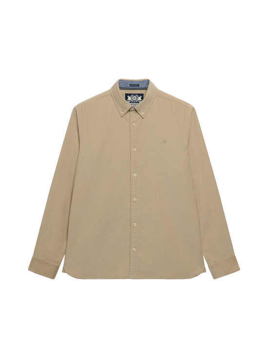 Superdry - Velvetist särk Classic Needle - 8MB STONE WASH TAUPE BROWN | Stockmann - photo 1