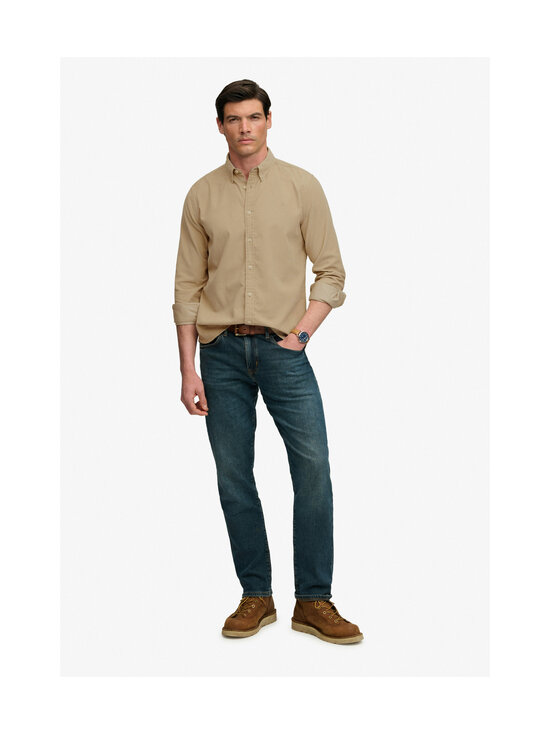 Superdry - Velvetist särk Classic Needle - 8MB STONE WASH TAUPE BROWN | Stockmann - photo 6