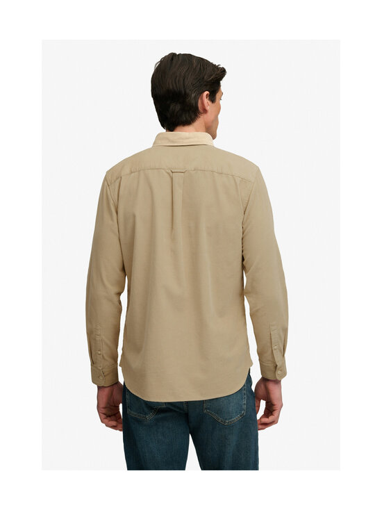 Superdry - Velvetist särk Classic Needle - 8MB STONE WASH TAUPE BROWN | Stockmann - photo 7