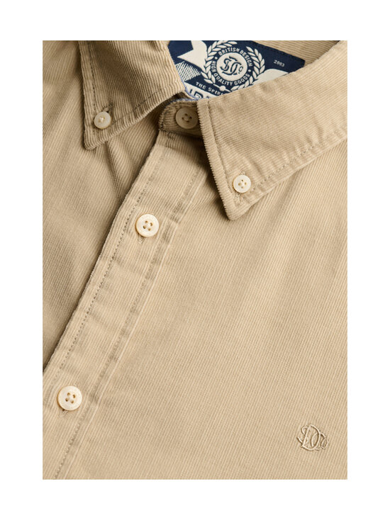 Superdry - Velvetist särk Classic Needle - 8MB STONE WASH TAUPE BROWN | Stockmann - photo 8