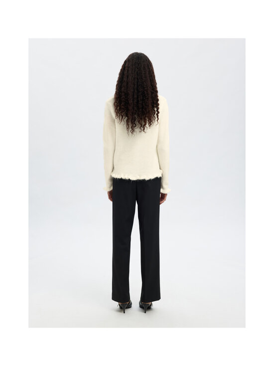 Selected - Kardigan Slflulu Frill - SNOW WHITE DETAIL:MELANGE | Stockmann - photo 3