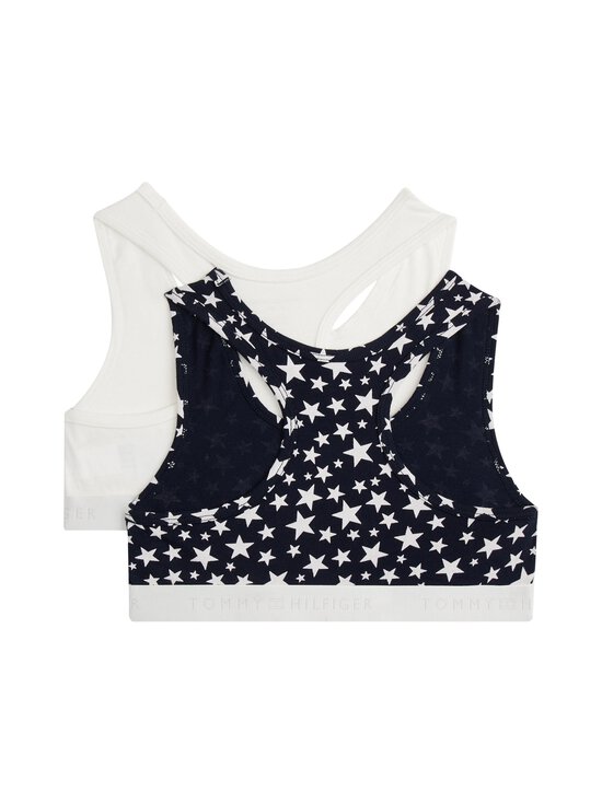 Tommy Hilfiger - Rinnahoidja Bralette kinkekomplekt, 2 tk - 0XS STAR AOP / ECRU | Stockmann - photo 2