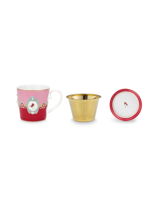 PIP Studio - Love Birds Medallion -teemukipakkaus - RED | Stockmann - photo 2