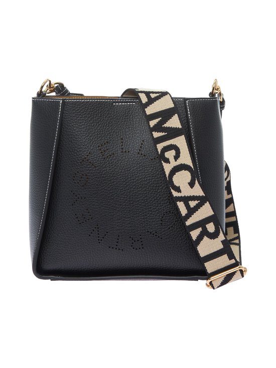 Stella McCartney - Logo Mini Crossbody Bag -laukku - 1000 BLACK | Stockmann - photo 1