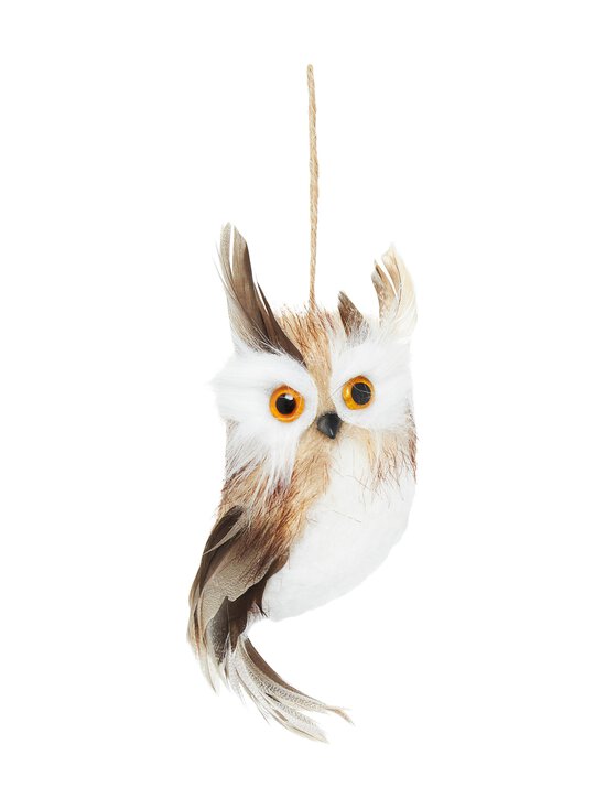 Casa Stockmann - Fabric Owl -joulukoriste - BEIGE | Stockmann - photo 1