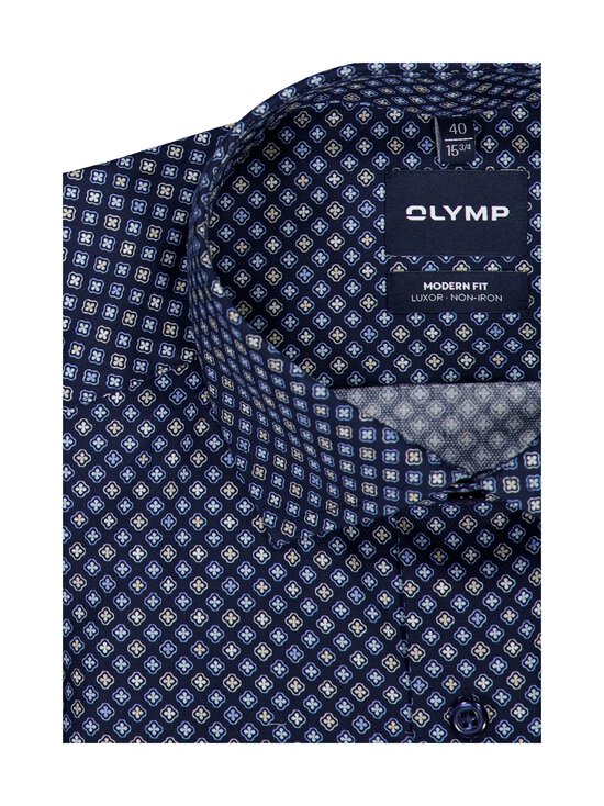 Olymp - Dobby Modern Fit -kauluspaita, erikoispitkät hihat - 18 MARINE | Stockmann - photo 2