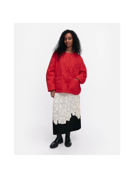 Marimekko - Kapseli Piirto Unikko stepēta jaka - 333 RED - photo 6 Marimekko - Kapseli Piirto Unikko stepēta jaka - 333 RED | Stockmann - photo 6