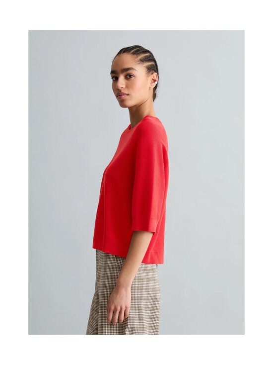 Marc O'Polo - Kampsun Shortsleeve - 7285 CARMINE RED | Stockmann - photo 3