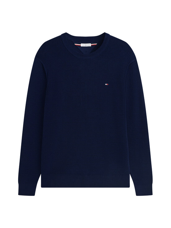 Tommy Hilfiger - Seasonal Structure -neulepaita - DCC CARBON NAVY | Stockmann - photo 1