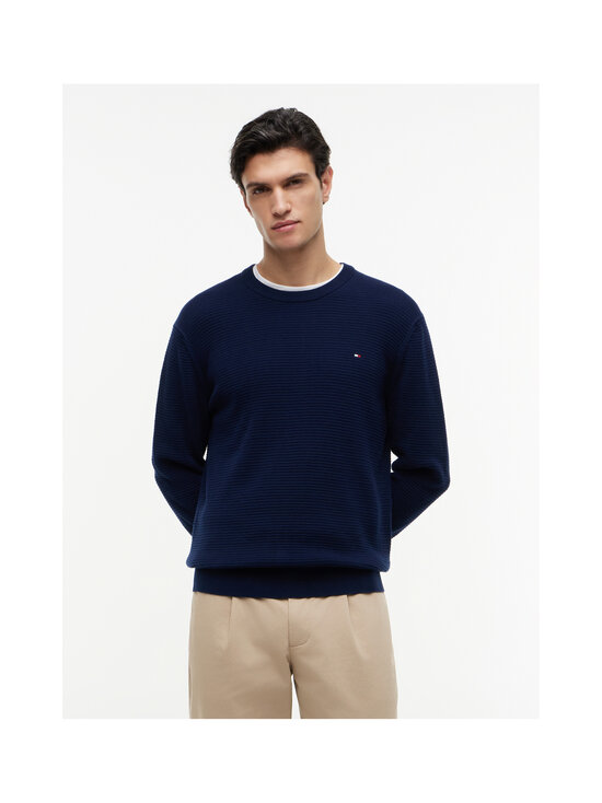 Tommy Hilfiger - Seasonal Structure -neulepaita - DCC CARBON NAVY | Stockmann - photo 3