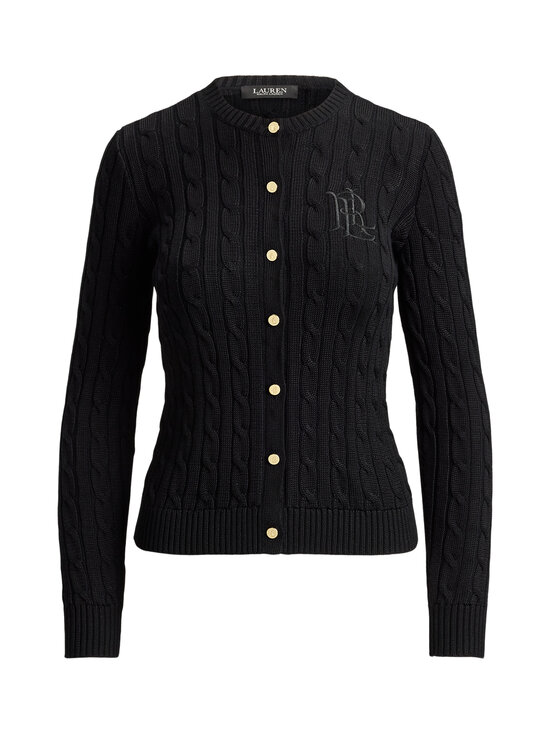 Lauren Ralph Lauren - Palmikkoneuletakki - 003 BLACK | Stockmann - photo 1