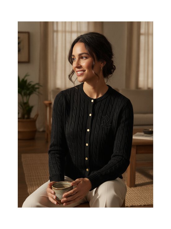Lauren Ralph Lauren - Pīnīšu adījuma jaka - 003 BLACK | Stockmann - photo 10