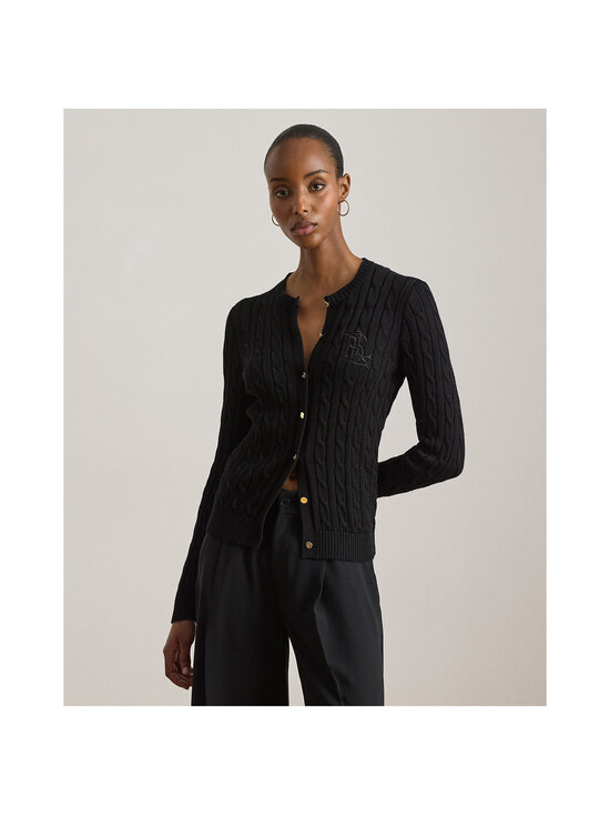 Lauren Ralph Lauren - Palmikkoneuletakki - 003 BLACK | Stockmann - photo 2