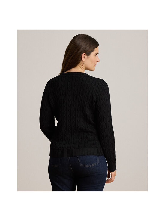 Lauren Ralph Lauren - Palmikkoneuletakki - 003 BLACK | Stockmann - photo 7