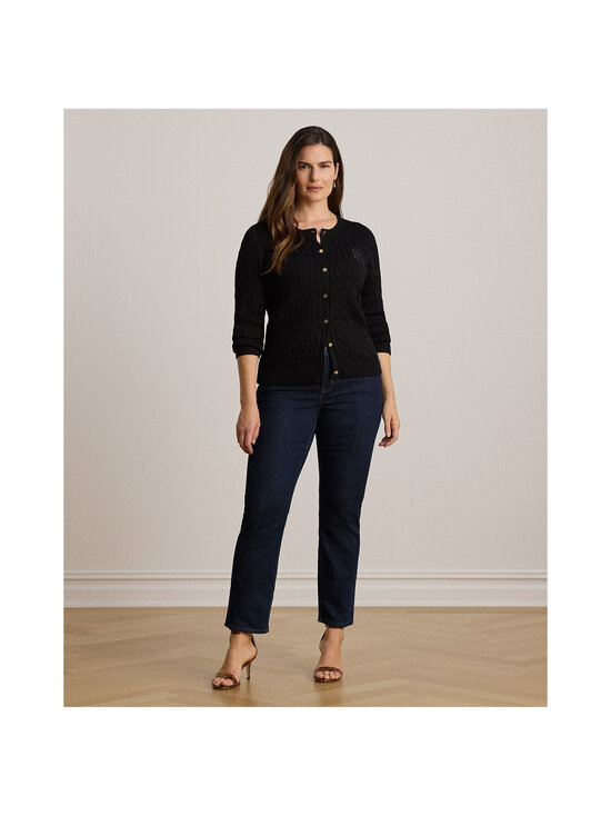 Lauren Ralph Lauren - Palmikkoneuletakki - 003 BLACK | Stockmann - photo 8