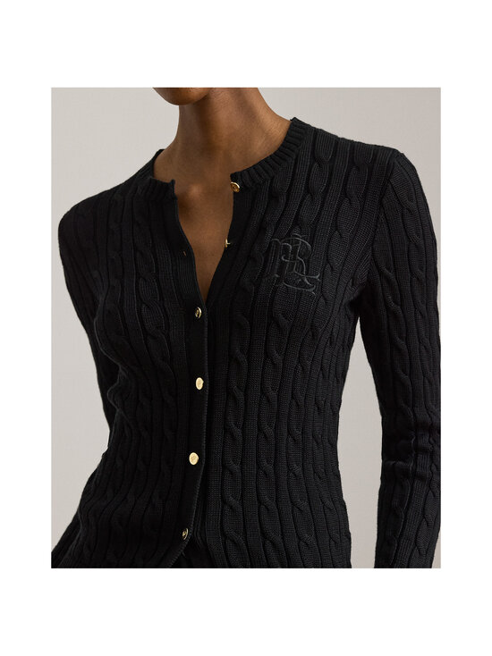 Lauren Ralph Lauren - Palmikkoneuletakki - 003 BLACK | Stockmann - photo 9